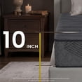 thumbnail image 6 of POSMOND Twin Mattress 10 inch Hybrid Mattress in a Box with Pocket Spring, Medium Firm Mattresses for Back & Stomach Sleepers, CertiPUR-US Certified, 6 of 11