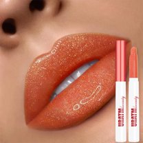 Transparent Lip Gloss, Moisturizing Lipstick, Long-Lasting Hydrating Lip Balm with Fine Sparkling Shimmer, Lightweight Texture, Non-Fading formula, Smooth Application, Lip Care Essential