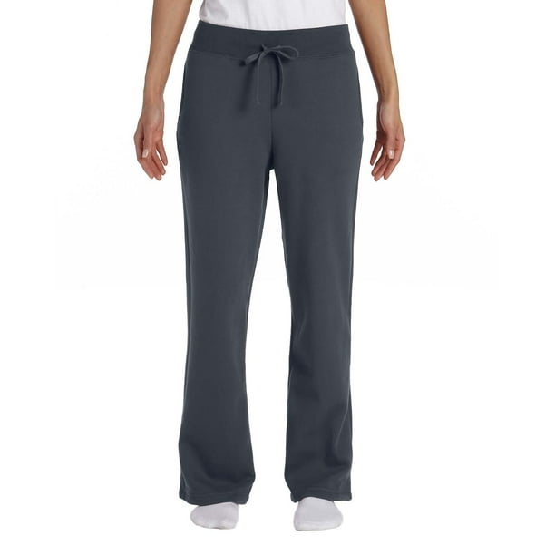Gildan Ladies' Heavy Blend™ Ladies' 8 oz., 50/50 Open-Bottom Sweatpants -  G184FL - Walmart.com