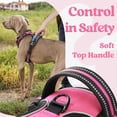 thumbnail image 4 of Arnés para perros Rabbitgoo mejorado, sin tirones, para perros grandes, color rosa L, 4 of 8