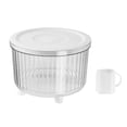 thumbnail image 4 of Contenedor de almacenamiento hermético Salvador para comida de gatos 5 kg con taza medidora, 4 of 9
