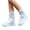 White, variant on Waterproof Shoe Covers Adjustable Buckle Non Slip Reusable Rain Boot Protectors for Outdoor Walking Hiking Commute