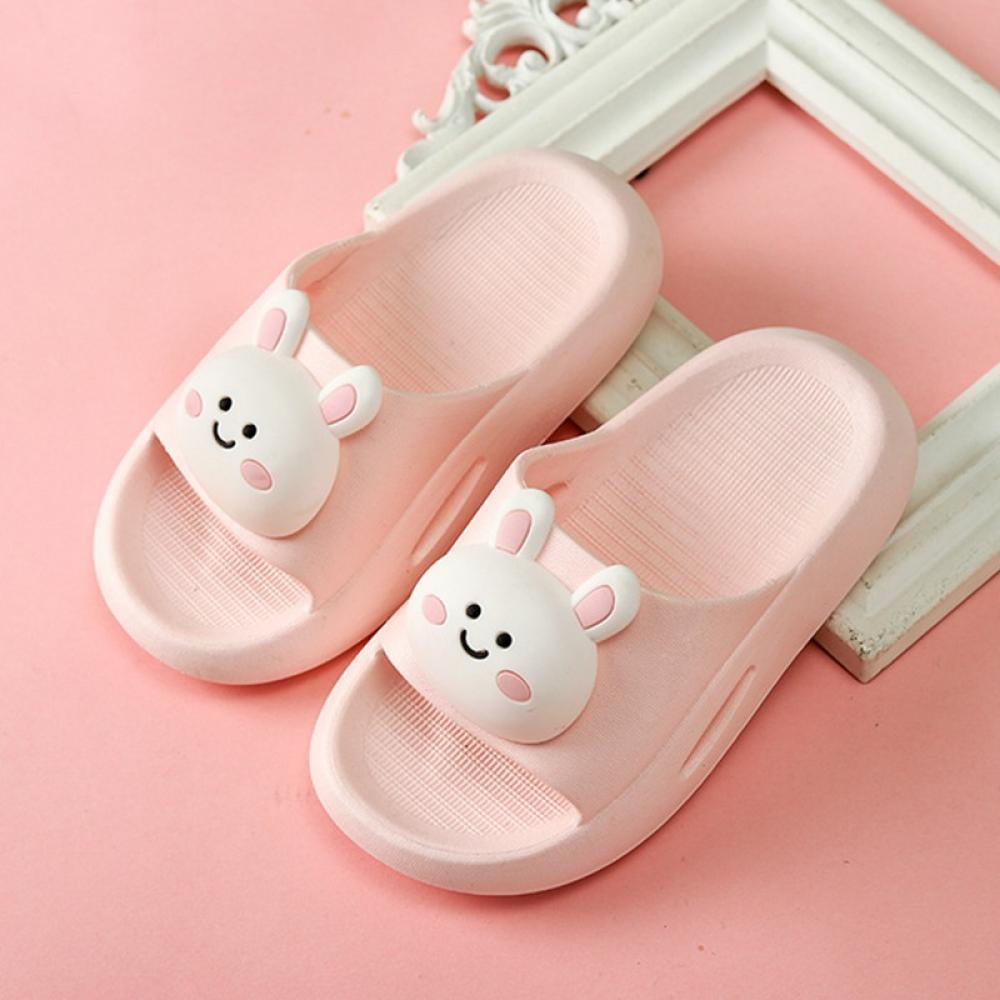 Millffy Ladies Girls summer slippers for womens bedroom slippers bows