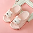 thumbnail image 2 of Girls Boys Slippers Summer Slides Sandals Kids Shower Slippers for Beach Pool Water Shoes, 2 of 6