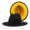 Yellow, variant on YOTMKGDO Mens Hats, Fedora Hat Panama Hat Casual Jazz Women Hats Tone Wool Two for Men Wide Baseball Caps, Brown