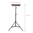 thumbnail image 3 of ZDSSY Universal Projector Stand Tripod, 110cm-160cm Adjustable Stand, Aluminum Alloy Portable Holder with 1/4" Interface, Projector Bracket Extendable Travel Tripod (No Tray), 3 of 8