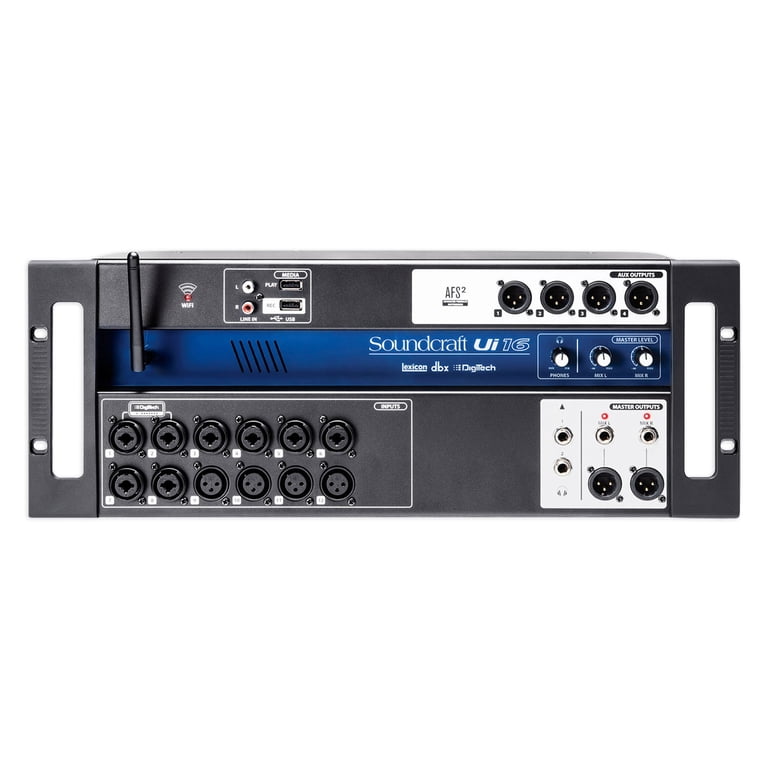 Free Shipping! Soundcraft Ui16 16 Input Digital Mixer+Wifi+App