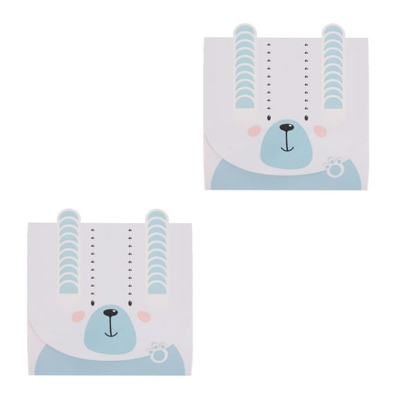 Masteelf 40 pcs Funny Polar Bear Thinking Of You Cards Cute Cartoon Greeting Assortment Note Cards Stationary Office Supplies Classroom Prize
