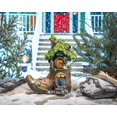 thumbnail image 4 of Estatua de jardín TERESA'S COLLECTIONS Boot Fairy House con luz, 4 of 7