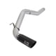 aFe Atlas Exhaust 5in DPF-Back Al Steel 2016 Nissan Titan XD V8-5.0L Black Tip