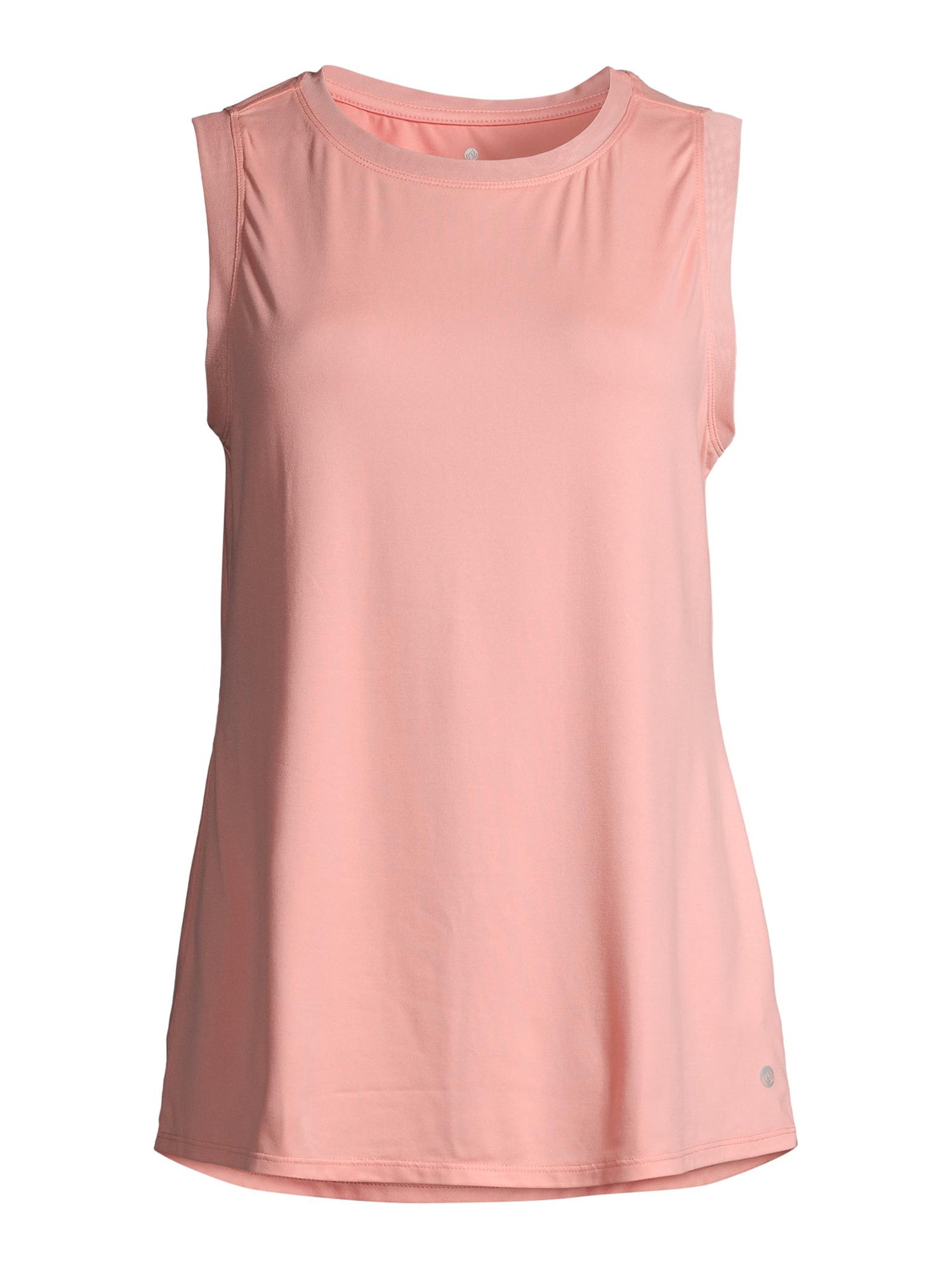 Apana Women's Active Tank Top with Mesh Trim