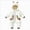 O114-White, variant on 18-24 Months Newborn Baby Winter Hooded Snowsuit Deer Ear Padded Romper Infant Zipper Warm Jumpsuit Outfit