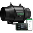 thumbnail image 1 of Ventilador Eléctrico VIVOSUN AeroZesh T6 de 6" 408 CFM con Controlador WiFi, 1 of 8
