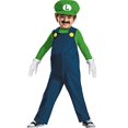 thumbnail image 3 of Nintendo Super Mario Brothers Luigi Classic Boys Costume, XS/3T-4T, 3 of 3