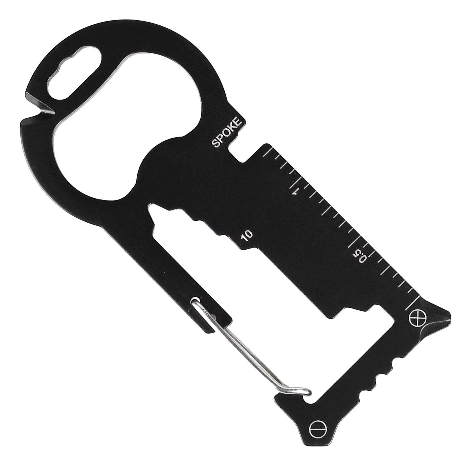 5 In 1 Mini Pocket Survival Multi Tool Tactical EDC Key Chain Bottle Opener