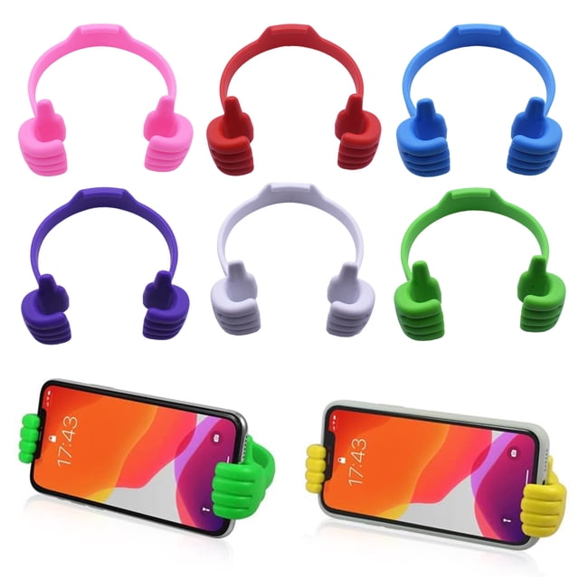 Thumb Up Cell Phone Holder Multi-Angle Adjustable Tablet Mount Desktop Smartphones Stands Fun Desk Accessory