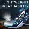 thumbnail image 2 of BINQER Zapatillas de baloncesto de caña alta for hombre con amortiguación de malla transpirable y suela antideslizante., 2 of 6
