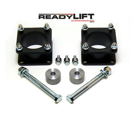 ReadyLift Suspension 07-15 Toyota Tundra 2.4in Fr Strut Spacer Leveling Kit w/ Diff Drop Spacer (Best Leveling Kit For Tundra)