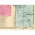 thumbnail image 4 of Historic City Map - Hastings Dobbs Ferry Irvington New York - Beers 1865 - Vintage Wall Art, 4 of 4