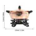 thumbnail image 2 of SKISUNO 2 Sets Mini Kitchen Utensils Alloy Dollhouse Kitchen Decor Enthusiasts, 2 of 7