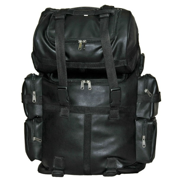 Expandable Sissy Bar Bag and Roll Bag by Vance Leather's
