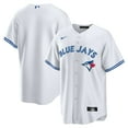 thumbnail image 1 of To/ronto Blue Ja/ys Men's White #0  Team Jersey, 1 of 3