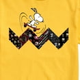 thumbnail image 3 of Peanuts - Snoopy Skating Pattern - Men's Short Sleeve Graphic T-Shirt, 3 of 6