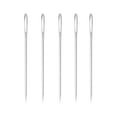 thumbnail image 5 of 30pcs 5.2 cm Large-Eye Stitching Needles Hand Sewing Needles for Leather Projects with Clear Bottle, 5 of 8