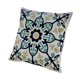 thumbnail image 2 of Funda de almohada floral bordada | Funda de cojín decorativa para sofá, sillón o sala de estar | Funda de almohada de lino con cremallera invisible, 2 of 6