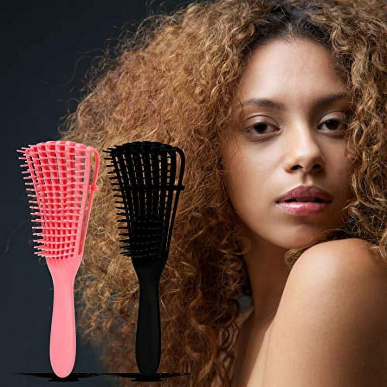 BLACK EGG Soft Hair Brush Hair Comb for Thin and Fine Hair Detangle  Smoothing Haircare Beauty Gift