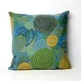 thumbnail image 2 of Liora Manne Visions III Graffiti Swirl Indoor Outdoor Decorative Pillow Cool, 2 of 2