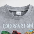 thumbnail image 4 of WUANDIXFA Boys Short Sleeve T-Shirt Dinosaur Cute Kids for 18 24 Months 2T3T4T5T6T Cotton Tees Crewneck Tops Basic Shirts,Grey,18-24 Months, 4 of 7