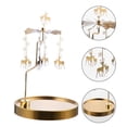 thumbnail image 3 of 1pc Romantic Candlestick Metal Candle Holder Table Decorative Adornment, 3 of 9