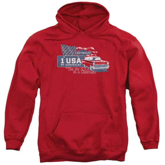 Chevrolet - See The Usa - Pull-Over Hoodie - Large