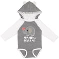 thumbnail image 3 of Inktastic My Mimi Loves Me Grandchild Boys or Girls Long Sleeve Baby Bodysuit, 3 of 5