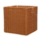 thumbnail image 1 of Cesta de almacenamiento plegable de contenedor de contenedores de almacenamiento Canasta de ratán de imitación plegable para encimera de cocina, 1 of 9
