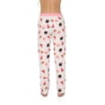thumbnail image 3 of Victoria Collection Womens Silky Pajama Lounge Pants, 3 of 4
