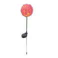 thumbnail image 2 of Luz Solar De Flor De Bola, Luz Solar De Jardín De Simulación De Bola De Nieve De Cerezo Impermeable Con Diseño De Enchufe De Tierra, 20 Cuentas De Luz Cálida Para Decoración, 2 of 7