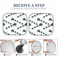 thumbnail image 6 of Sikiie Sea Turtle Print Foldable Car Windshield Sun Visor, Car Window Sunshade Suitable for Sedan, SUV and Truck Car Accessories-Small, 6 of 6