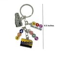 thumbnail image 2 of 12 Pack Metal New York City Subway Key Chain 5 Charms, NYC Keychain Souvenir, 2 of 4
