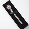 thumbnail image 4 of Valentine's Day Love Vintage Silver Lace-Edged Bookmark: a Gift for Book Lovers and Readers, 4 of 5