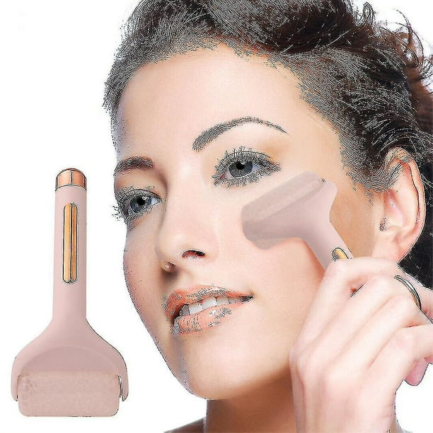 Rodillo facial de hielo, compresa fría, Reduce la hinchazón, se desvanece, líneas finas, rodillo masajeador facial para ojos, cuidado de la piel, rodillo de hielo