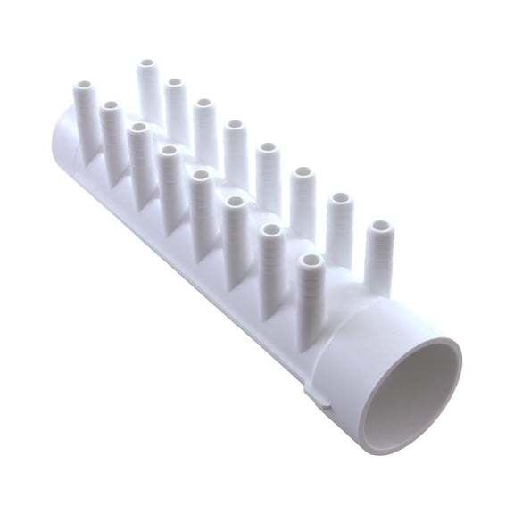 Waterway 672-0420B 1.5"SPG x 1.5"SKT 16 Port Barbed Manifold