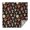 Mushroom and Lobster, variant on Mushroom and Rainbow Black Pattern Square Tablecloth, Waterproof Wipeable Spillproof Washable Table Cover for Home Kitchen Party and Daily Decor 60"x60"