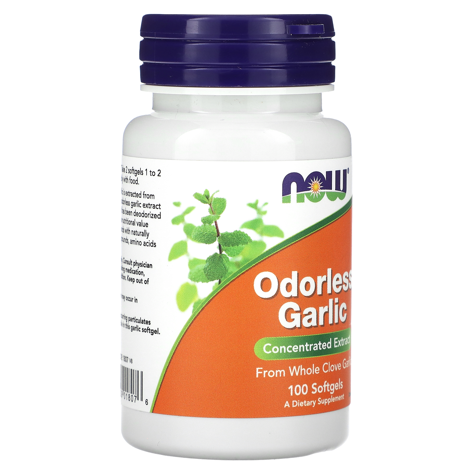 NOW Foods Odorless Garlic 250 Softgels – Whole Food Supplement (Halal, Kosher, GMP)