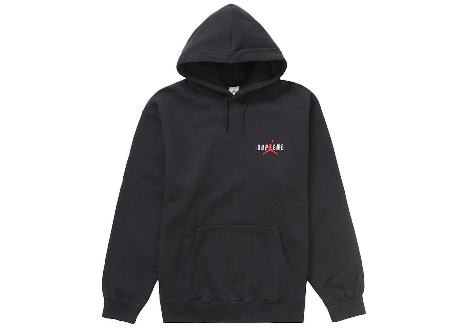 Supreme Men's Jordan Hooded Sweatshirt (FW24) Black, from StockX
