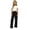 Black, variant on Ruyang Girls Cargo Sweatpants Kids Elastic Waist Wide Leg Trousers Solid Baggy Casual Trousers Tween Youth Back to School Athletic Pants