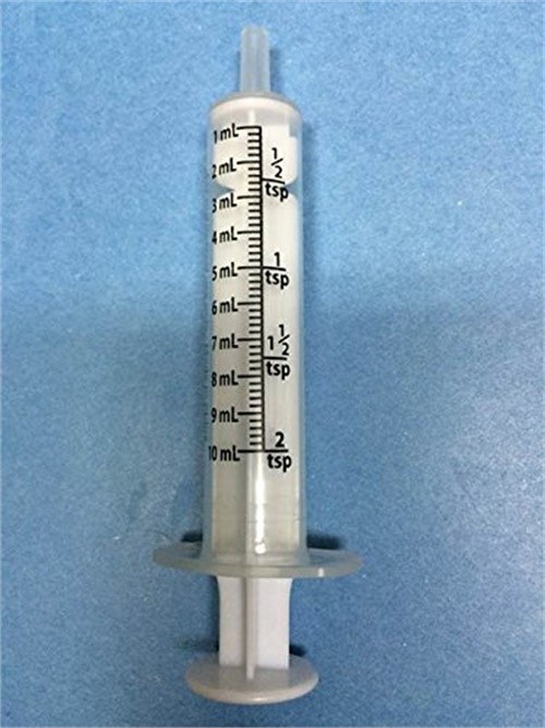 Ezy Dose Oral Syringe without Needle, 10 ml or 2 tsp,