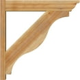 thumbnail image 3 of Ekena Millwork 6"W x 30"D x 30"H Funston Rough Sawn Traditional Outlooker, Western Red Cedar, 3 of 4