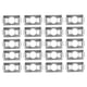 thumbnail image 4 of Accesorios de perfil de aluminio, 20 piezas Resorte de perfil de aluminio Sujetador de resorte de perfil de aluminio Conector elástico de resorte de perfil de aluminio Resistente y resistente, 4 of 9